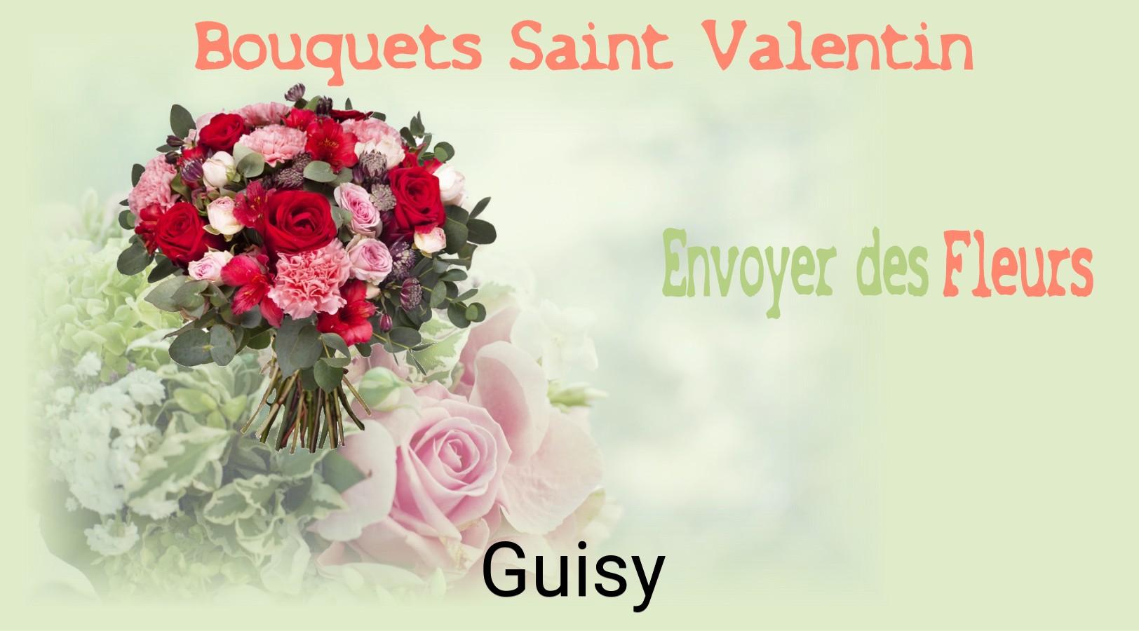Roses de Saint-Valentin livrées à Guisy